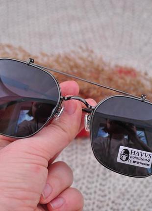 Фирменные солнцезащитные очки flip up havvs polarized hv68020