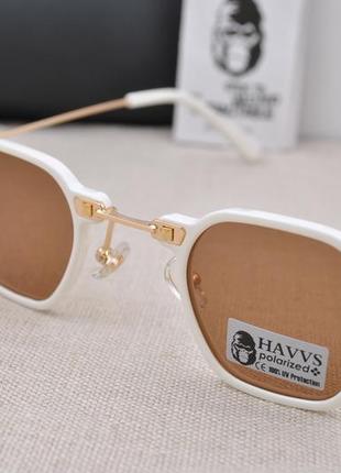 Фирменные солнцезащитные очки  havvs polarized hv68053 ретро