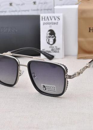 Фирменные солнцезащитные очки  havvs polarized hv68047 с шорой