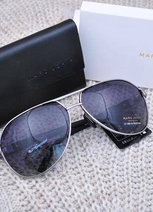 Фирменные солнцезащитные очки капля marc john polarized mj0712