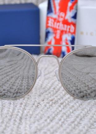 Фирменные солнцезащитные очки  thom richard tr9002 круглые