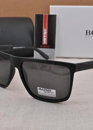 Фирменные солнцезащитные мужские очки matrix polarized   mt841...