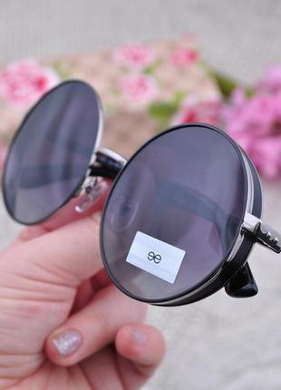 Фирменные солнцезащитные  круглые очки   eternal et3300