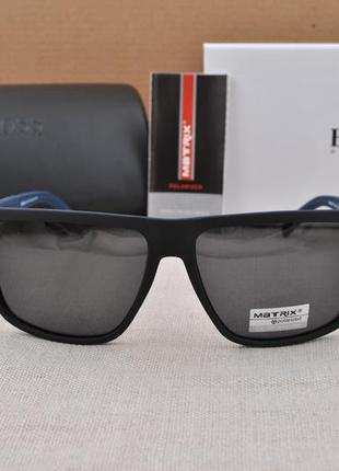 Фирменные солнцезащитные мужские очки matrix polarized   mt841...