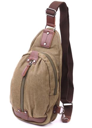 Оригинальная мужская сумка через плечо из текстиля 21254 Vinta...