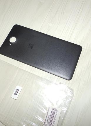 Задняя крышка корпуса microsoft (nokia) lumia 650 (rm-1152) black