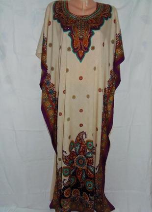Восточное платье,халат р.one size