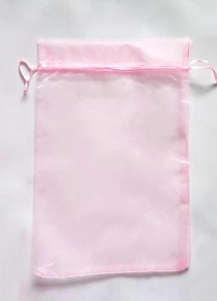 29,5*19,5 см мішечок з органзи рожевий мішок органза упаковка ...