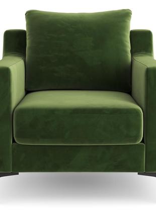 Крісло дизайнерське "cloud" 86х93х86  см. зелений "sabotage".