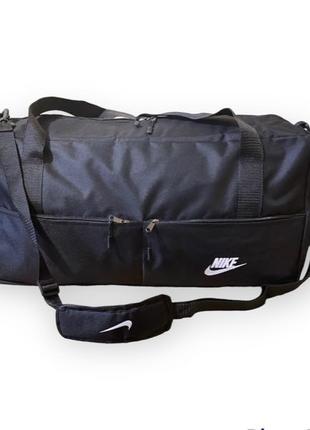 Сумка дорожная Nike для тренировок Черная большая сумка