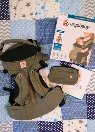 Эргорюкзак Ergobaby Omni 360 с рождения переноска кенгуру хипсит