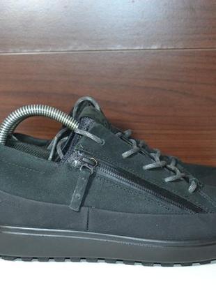 Ecco soft 7 tred gore-tex 40р кроссовки ботинки кожаные оригин...