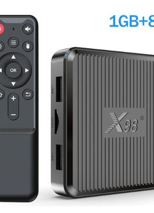 X98Q S905W2 1гб 8Гб Смарт ТВ Приставка Андроїд 11 + Телебачення +