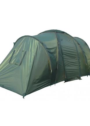 Палатка шестиместная кемпинговая двухкомнатная Totem Hurone 6 ...