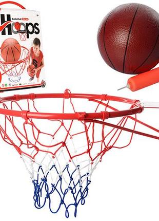 Баскетбольне кільце 45 см Баскетбольне кільце з м'ячем і насос...