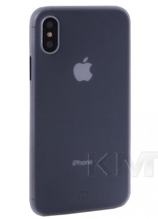 Momax Membrane 0.3 mm Case— iPhone XSWhite
