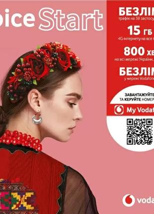 Стартовий пакет Vodafone «Joice Start»