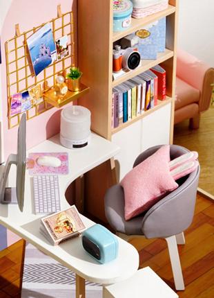 Интерьерный конструктор 3D Румбокс кукольный дом DIY Cute Room...