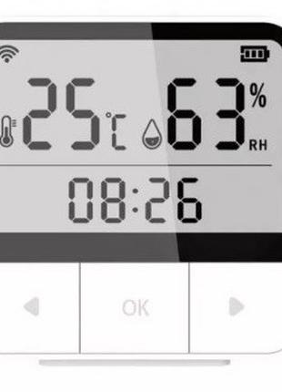 Розумний датчик температури та вологості Tuya Smart WIFI з дис...