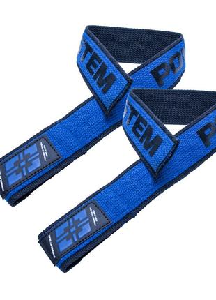 Лямки для тяги Power System PS-3401 Lifting Straps Duplex Blac...