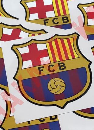 Виниловая наклейка на автомобиль - ФК Барселона | FC Barcelona
