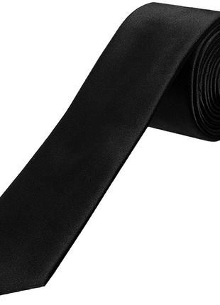 Вузька черна краватка 5 см
