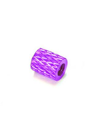 Стойка рифлёная 8мм для рам коптеров (фиолетовый)