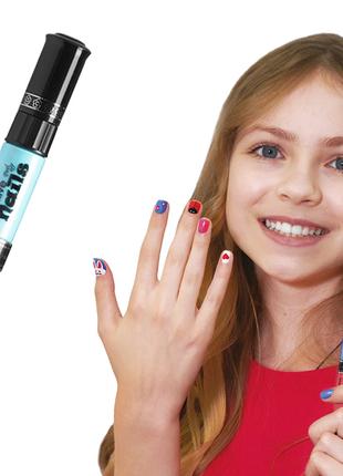Детский лак-карандаш для ногтей Malinos Creative Nails на водн...