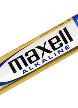 Батарейка AAA Maxell Alkaline LR03 в плівці 1шт (2шт в уп.)