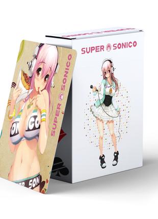 Игральные карты покерные Super Sonico, Супер Сонико, аниме