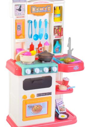 Кухня дитяча ігрова TK Group Рожева 60 елементів Інтерактивна