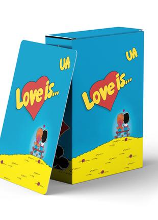 Картки ігральні покерні  Love is ЗСУ - патріотичні Україна