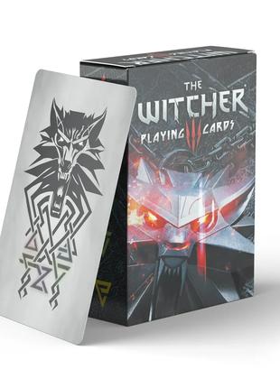 Игральные карты покерные The Witcher Plus - Ведьмак - Геральт