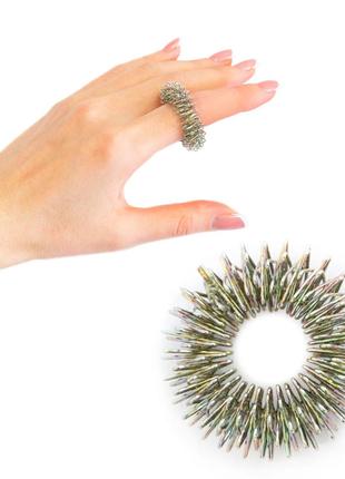Суджок массажное кольцо для пальцев №2 (11 мм), колечки Су Джо...