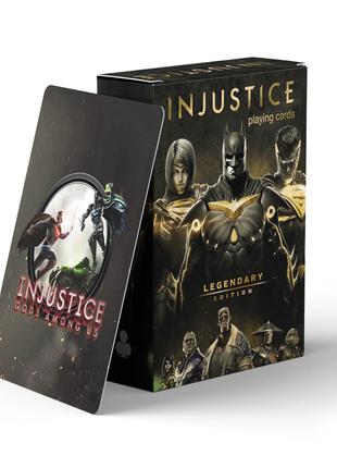 Гральні карти покерні  Injustice DC - Playing cards. Інджастік