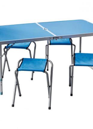 Раскладной стол со стульями кейс - 84 фото