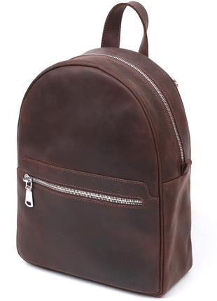 Винтажный женский рюкзак Shvigel 16314 Коричневый DH16-2023