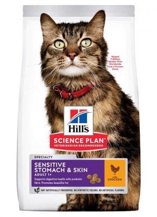 Корм Hill's Science Plan Feline Adult Sensitive Stomach & Skin...