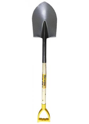 Лопата штыковая MASTERTOOL с черенком и ручкой 205х280х476 мм ...