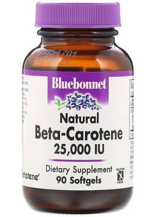 Витамин A Bluebonnet Nutrition Beta Carotene 25.000 UI 90 Soft...