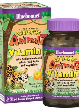 Витамин C Bluebonnet Nutrition Rainforest Animalz Vitamin С fo...