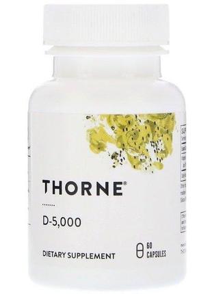 Витамин D Thorne Research D-5,000 60 Caps D4P6-2023