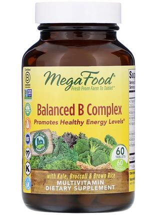 Сбалансированный комплекс витаминов В, Balanced B Complex, Meg...