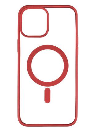 Чехол Color MagSafe Apple iPhone 12 Pro Max Red