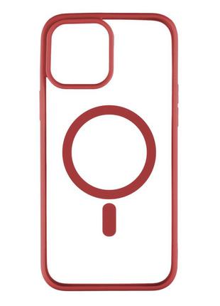 Чехол Color MagSafe Apple iPhone 13 Pro Max Red