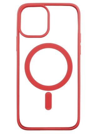 Чехол Color MagSafe Apple iPhone 12 / iPhone 12 Pro Red