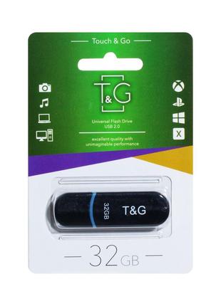Флешпам'ять T&G; USB 2.0 32 GB Jet 012 Black