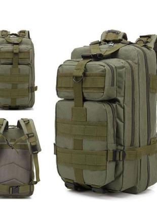 Армейский рюкзак 35 литров мужской оливковый военный солдатски...