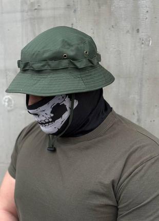 Панама тактическая армейская Олива военная панамка универсальн...
