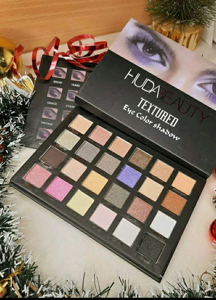 Тіні Huda Beauty Textured Eye Color Shadow 24-1